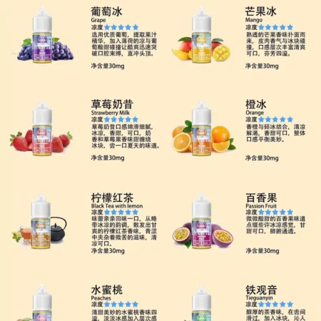 LANA煙油 30ML/30MG【買五送一】